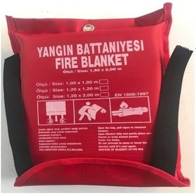 Resim Yangın Söndürme Battaniyesi 150x200mm 