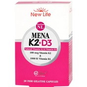 Resim NEW LİFE Mena K2 + D3 30 Kapsül 