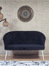 Resim SEVİNÇ MOBİLYA İkili TEDDY Beyaz Boyalı Sivriltme Ayak Çay Seti Koltuk İkili Berjer , Balkon, Salon, Ofis 