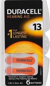 Resim 13 Numara Düğme Kulaklık Pili (6 Lı Paket) Duracell