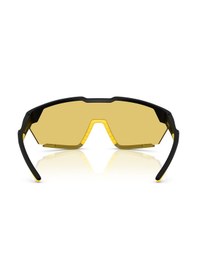 Resim Ferrari Unısex Gece Sürüş Gözlüğü 0fz6018u 514/6q Siyah Çerçeve Sarı Şeffaf Cam Diğer 