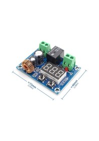 Resim XH-M609 Pil Aşırı Deşarj Koruma Modülü DC 12/36V Batarya Kurşun Asit Akü Düşük Voltaj Koruyucu Göst 