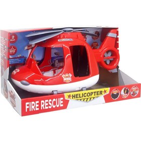 Resim Engin Oyuncak İtfaiye Helikopter ENG-1091 