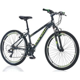 Resim Corelli Via Lady 1.1 24 Jant 21 Vites 13 Kadro Dağ Bisikleti Yeşil / Gri Yeşil 