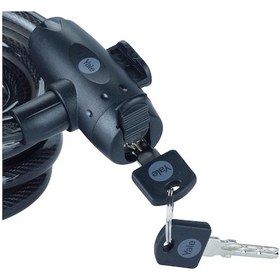 Resim Yale Essential Kablolu Bisiklet Kilidi 12mm - Anahtarlı Gri 