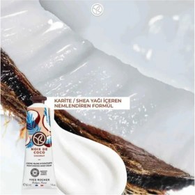 Resim Yves Rocher El Kremi 30 ml Vegan Tropikal Hindistan Cevizi Özlü Tüm Cilt Tipleri için Nemlendirici 