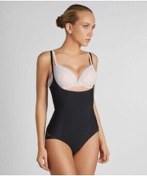 Resim Kadın Siyah Form Angel Gögüs Altı Çıtçıtlı Body Korse Siyah 