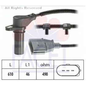 Resim Vw Polo 1.4 Tdı Bnm 05→ Krank Devir Sensörü 045907319A 045957147C 