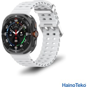 Resim haino teko germany Haino Teko Ultra Amoled Ekran WaterProof Akıllı Saat 3 Kordonlu Titanyum Grey 47mm Teko1 