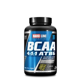 Resim Hardline BCAA 4:1:1 ATB6 120 Tablet 