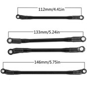 Resim Zyzqstore Geeroyoo Süspansiyon Seti - Metal İçin Scx10 Rc Performans Artırıcı Araçlar 90046/90047 