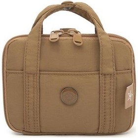 Resim Smart Bags Mikro Poly Kumaş Askılı Mini Boy Kadın Cüzdanı 3346 Kahverengi 