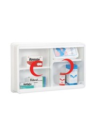 Resim Çelik Ayna Ecza Dolabı 47 x 30 x 10Cm Pvs Camlı 158 