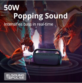 Resim Tronsmart Bang Mini 50w Bluetooth 5.3 Taşınabilir Parti Hoparlörü 