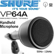 Resim Shure Vp64a Röportaj Mikrofonu 