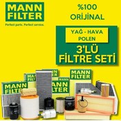 Resim Vw Polo 1.4 16V Mann-Filter Seti 1999-2001 Cus-Cyz-Cut 3Lü 553114715 