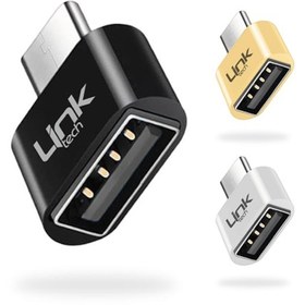 Resim Linktech O192 Usb - Type-C Dönüştürücü Otg Metal Adaptör 