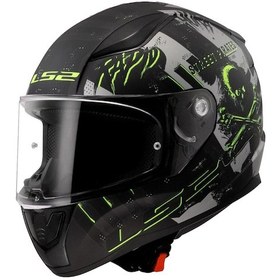 Resim Ls2 Rapid 2 Pirates Motosiklet Titanium 