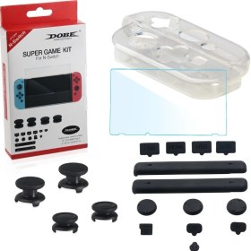 Resim Dobe Nintendo Switch Super Game Kit Koruyucu Set 