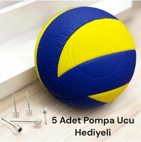 Resim Gök Sports Voleybol Topu Soft Touch Yapıştırma Yumuşak Yüzey 8 Panel 5 Numara Öğretici Okul Voleybol Topu 