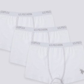 Resim U.s. Polo Assn. Erkek Çocuk Beyaz Boxer Us1383-c-v1 Beyaz 