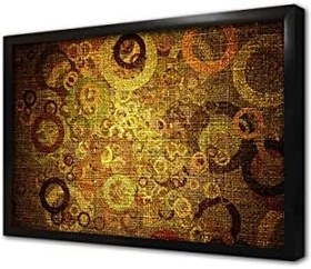 Resim Dekoratif Soyut Çerçeveli Cam Tablo 20x30 cm CA06090 