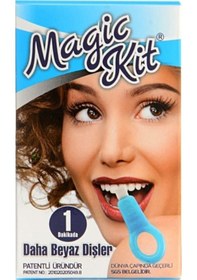 Resim Medikaltec Diş Leke Silgisi 1 Aparatlı + 5 Yedek Süngerli Set 1 Paket 