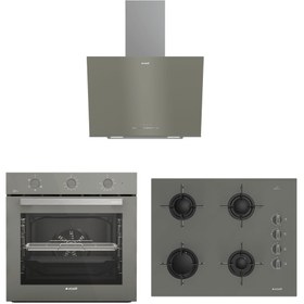 Resim Arçelik Yeni Nesil Ankastre Set 5 (AFC 231 G - ADE 604 G - OCL T 651 EG) 