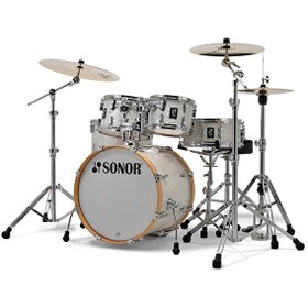 Resim AQ2 Stage Akustik Davul Seti (White Pearl) 