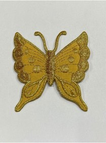 Resim karantuhafiye Ütü Ile Yapışan Kelebek Arma 