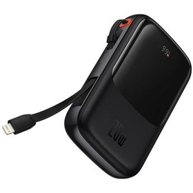 Resim Baseus Qpow Pro Dijital Göstergeli 10000mah 20w Hızlı Şarj Powerbank Apple Uyumlu iPhone Lightning Kablolu- 5775 Diğer 
