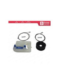 Resim Ford Transit Custom MK1 V362 2012-2023 İçin Ön Sağ Cam Kriko Seti 