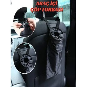 Resim Ankaflex Araba Atık Kutusu Araç Içi Arka Koltuk Çöp Kovası Otomobil Çöp Kovası Oto Çöp Kutusu 