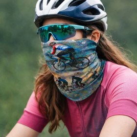 Resim Colizon Unisex Motosiklet Maskesi Bandana - Uv Korumalı Termal Outdoor Boyunluk-Buff 