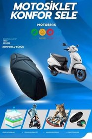 Resim Motobros Tvs Jupiter Konfor ile uyumlu Sele Kılıfı Visco Sünger (Yırtılmaya Dayanıklı) 
