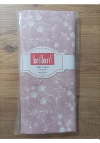 Resim Brillant Yastık Kılıfı Pembe Renk 