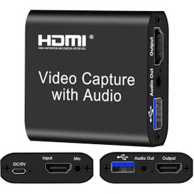 Resim aogo Hdmi Capture Hd Video Capture Ezcap Usb 3.0 Video 4k Hdmı Kaydedici Canlı Yayın Video Konferans 