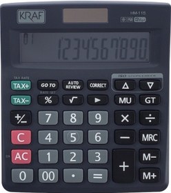 Resim Kraf Tax Hm-115 Hesap Makinesi Masaüstü 12 Hane 