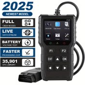 Resim 2025 Yükseltilmiş OBD2 Tarama Diagnostik Aracı – Gerçek Zamanlı Veriler, Pil Voltaj Testi ve Araç Bilgileri ile Tam Motor Kod Okuyucu, OBD Destekli, Kodları Temizle 