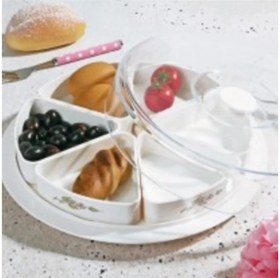 Resim Seramikci Carmen Yuvarlak Kahvaltılık 