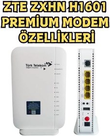 Resim ZTE AX1800 Çift Bantlı Wi-Fi 6 VDSL2 HGW - ZXHN H1601 