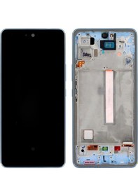 Resim Samsung Galaxy Uyumlu A53 5g Sm-a536 Lcd Ekran Dokunmatik Çıtalı Mavi Belirtilen 