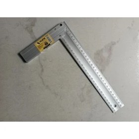 Resim Kupa Alüminyum Gönye 300 mm Su Terazili Sağlam Yüksek Kaliteli Gönye KUP8010 