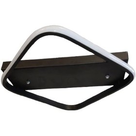 Resim Dmr Tekli Küçük Plafonyer Led Avize Siyah Kasa Üç Renk 6500k/4000k/3000k Beyaz Ilık/beyaz/sarı Gün Çok Renkli 