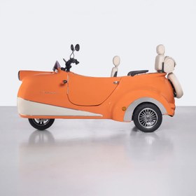 Resim Elektrikli Moped | Blaze Orange - Kurşun Asit - 60V 22 Ah 
