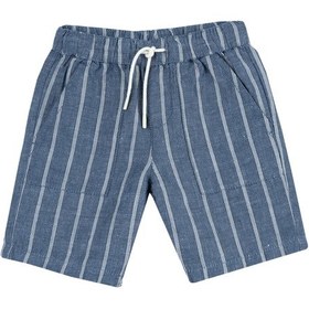 Resim Chicco Pantalon - Kısa 09007938000000 000023 Lıght Blue Strıped Açık Mavi 