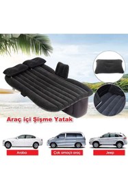 Resim SAFE GROUP Araç Içi Kullanıma Uygun Şişme Araç Içi Yatak Portatif Araba Kamp Yatağı 