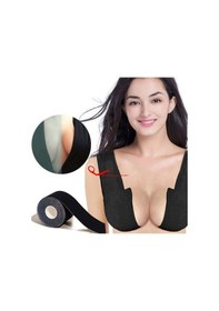 Resim Siyah Renk Göğüs Dikleştirici Bant 001 