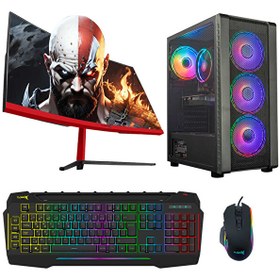Resim Tx4443 Intel Core i3 13100F 16 GB RAM 27" 512 GB NVMe SSD 8 GB RTX2060 Super Curved FreeDOS Masaüstü Oyun Bilgisayarı 