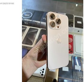 Resim Apple iPhone 16 Pro İkinci El YD | 128 GB | Çöl Titanyum 